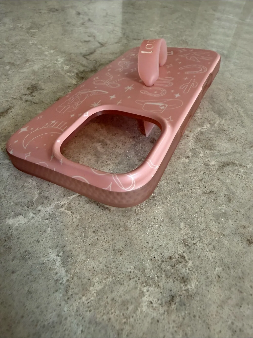 *never used* iPhone 16 Pro Loopy Cowgirl Pink Phone Case